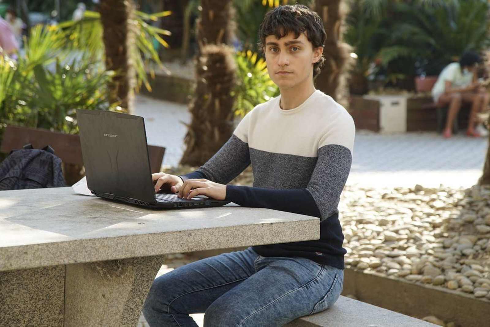 David, estudiante de Bachillerato, cuenta su experiencia.