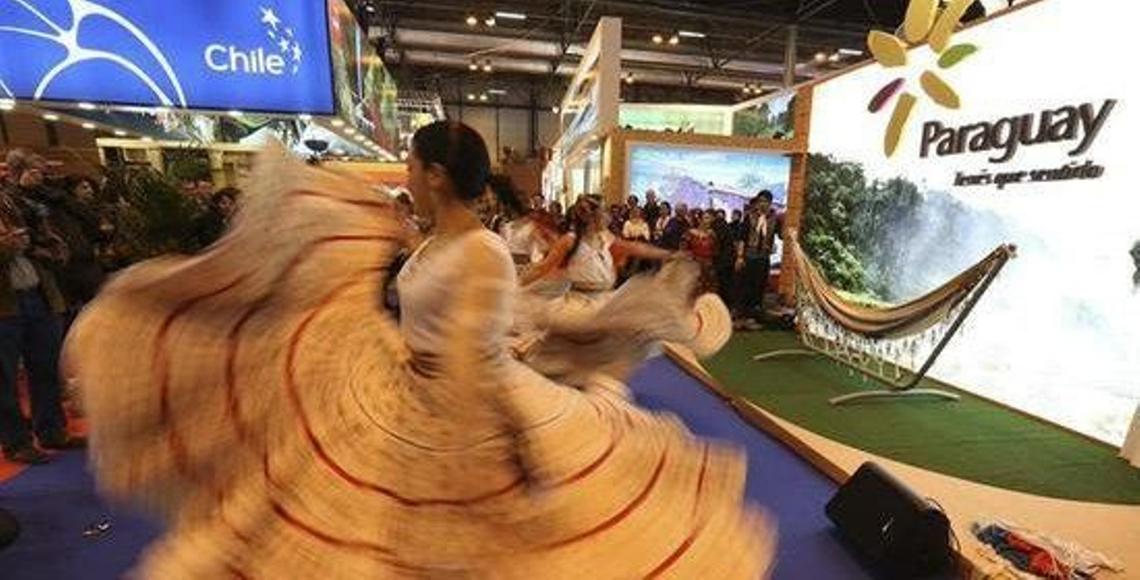 En la imagen el stand de Paraguay en la edición 2015 de Fitur. Foto: paraguay.com