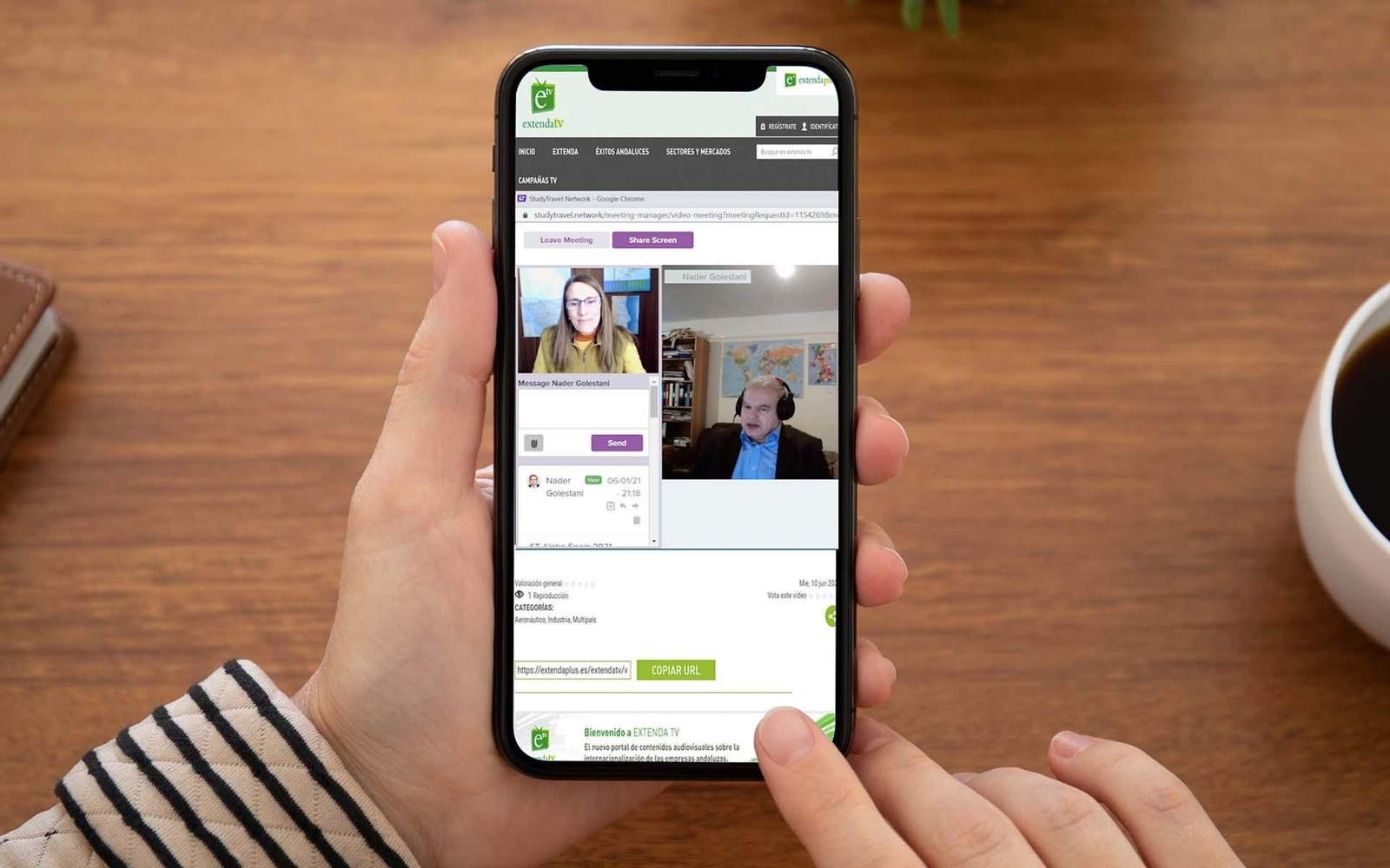 Andalucía Extenda español web