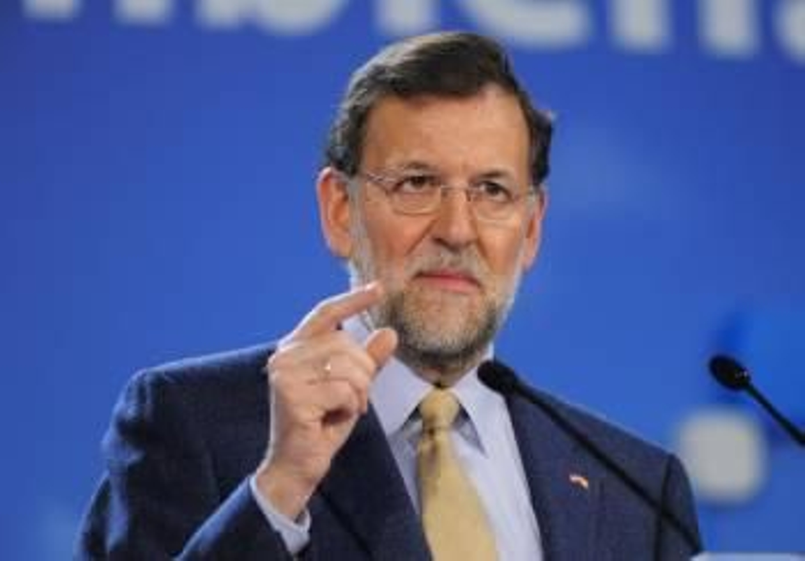 El presidente del Gobierno Mariano Rajoy.