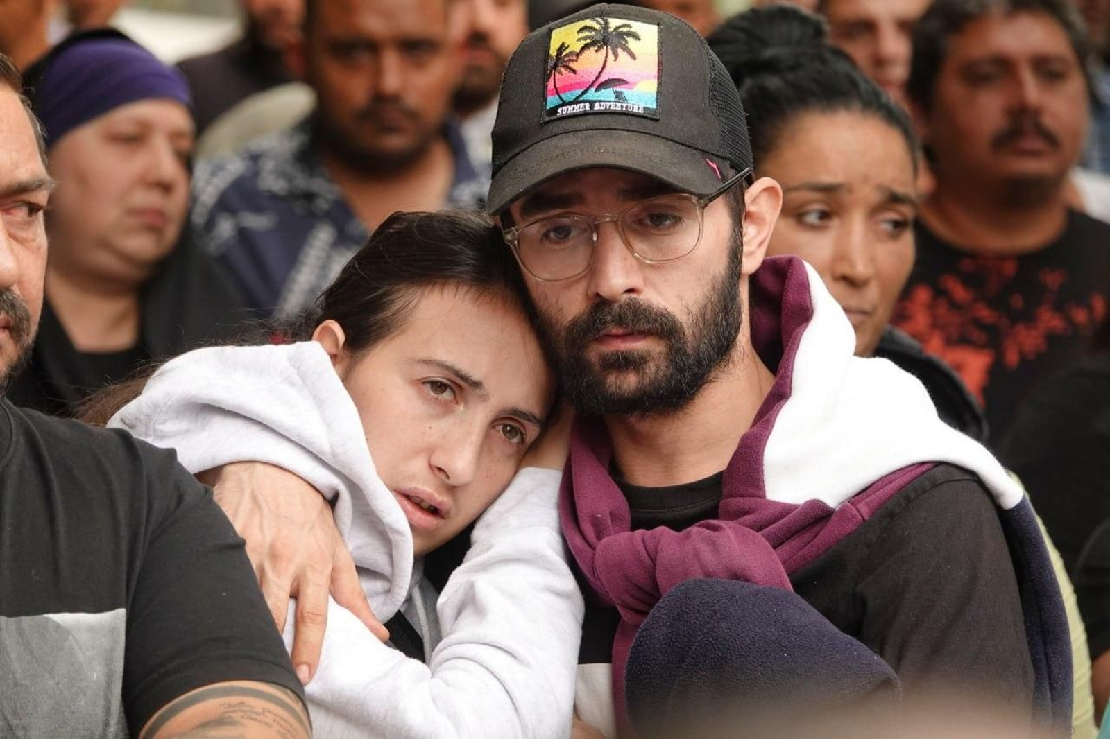 Familiares y amigos de las víctimas piden justicia. // Vicente Alonso