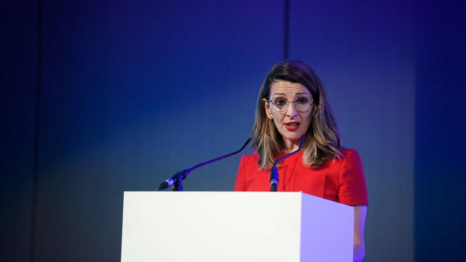 La ministra de Trabajo y Economía Laboral, Yolanda Díaz