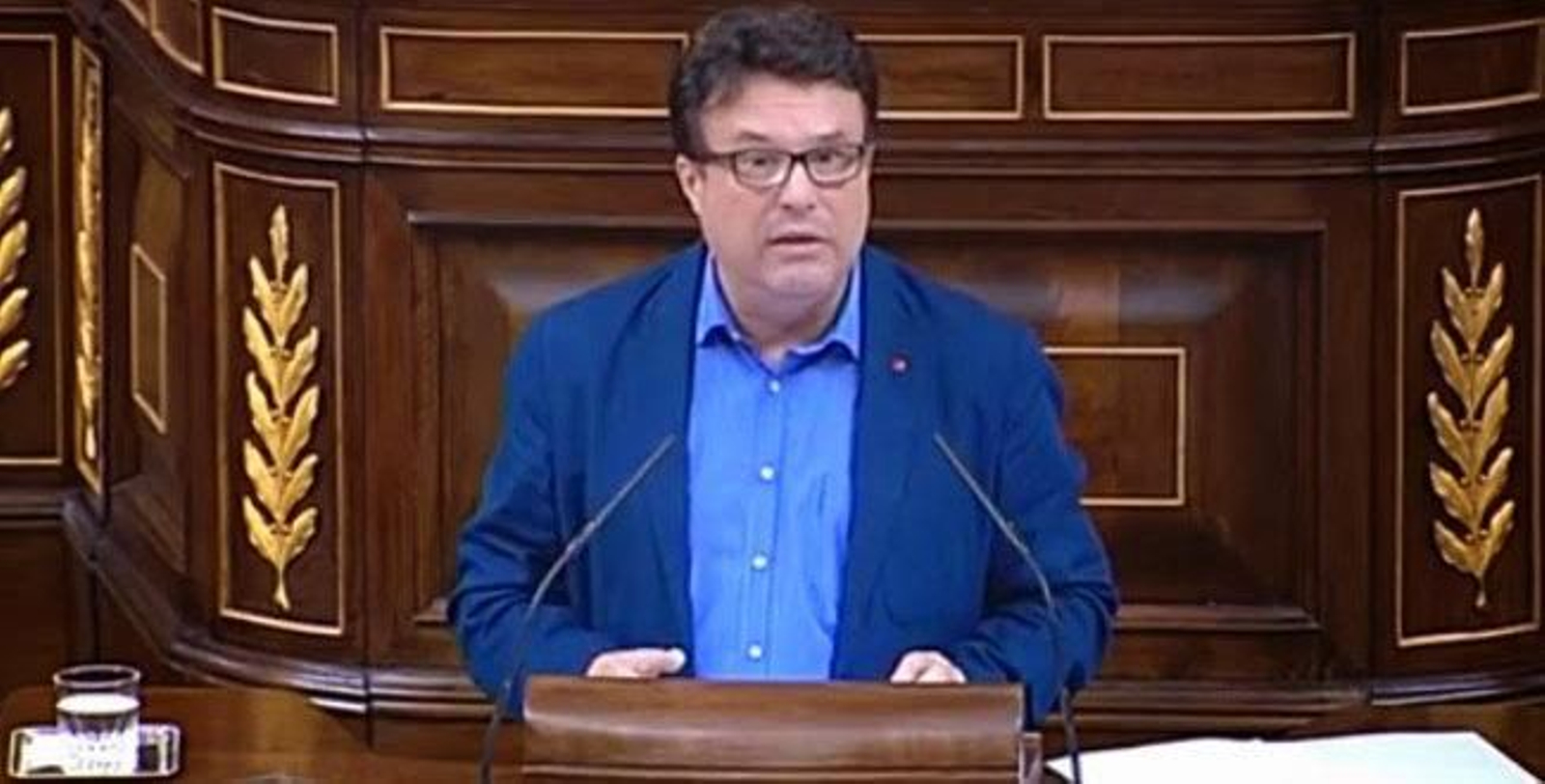 Joan Josep Nuet en el Congreso de los Diputados