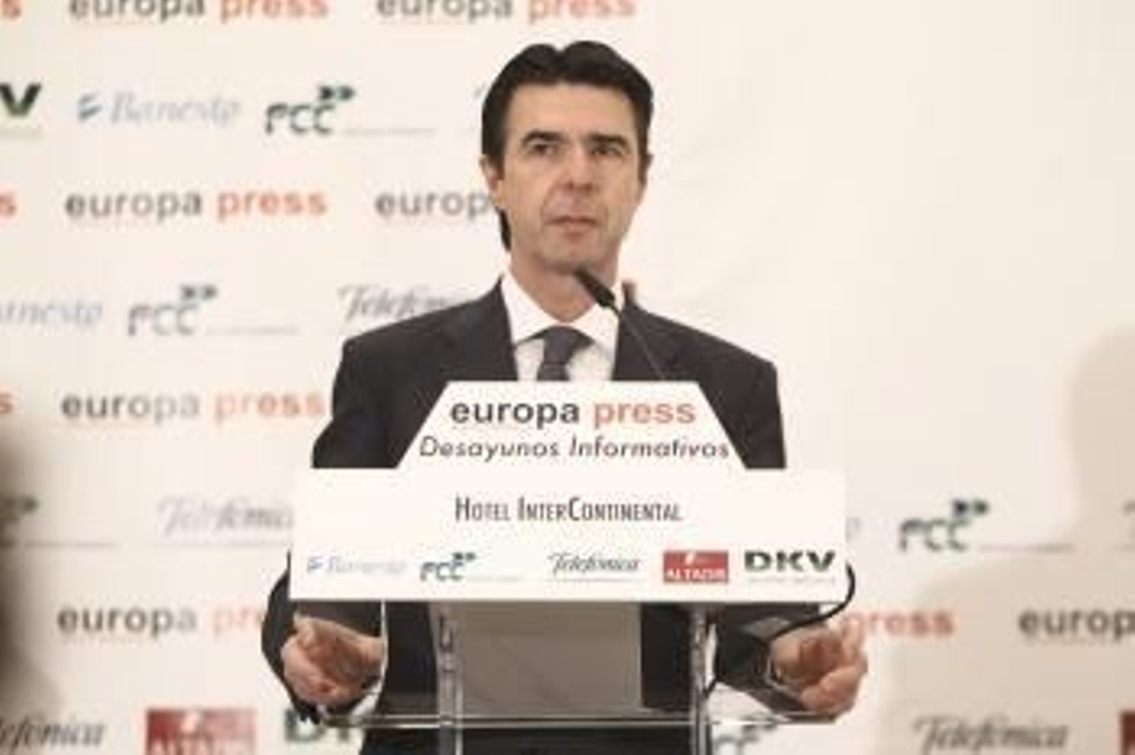 Ministro de Industria, Energía y Turismo, José Manuel Soria