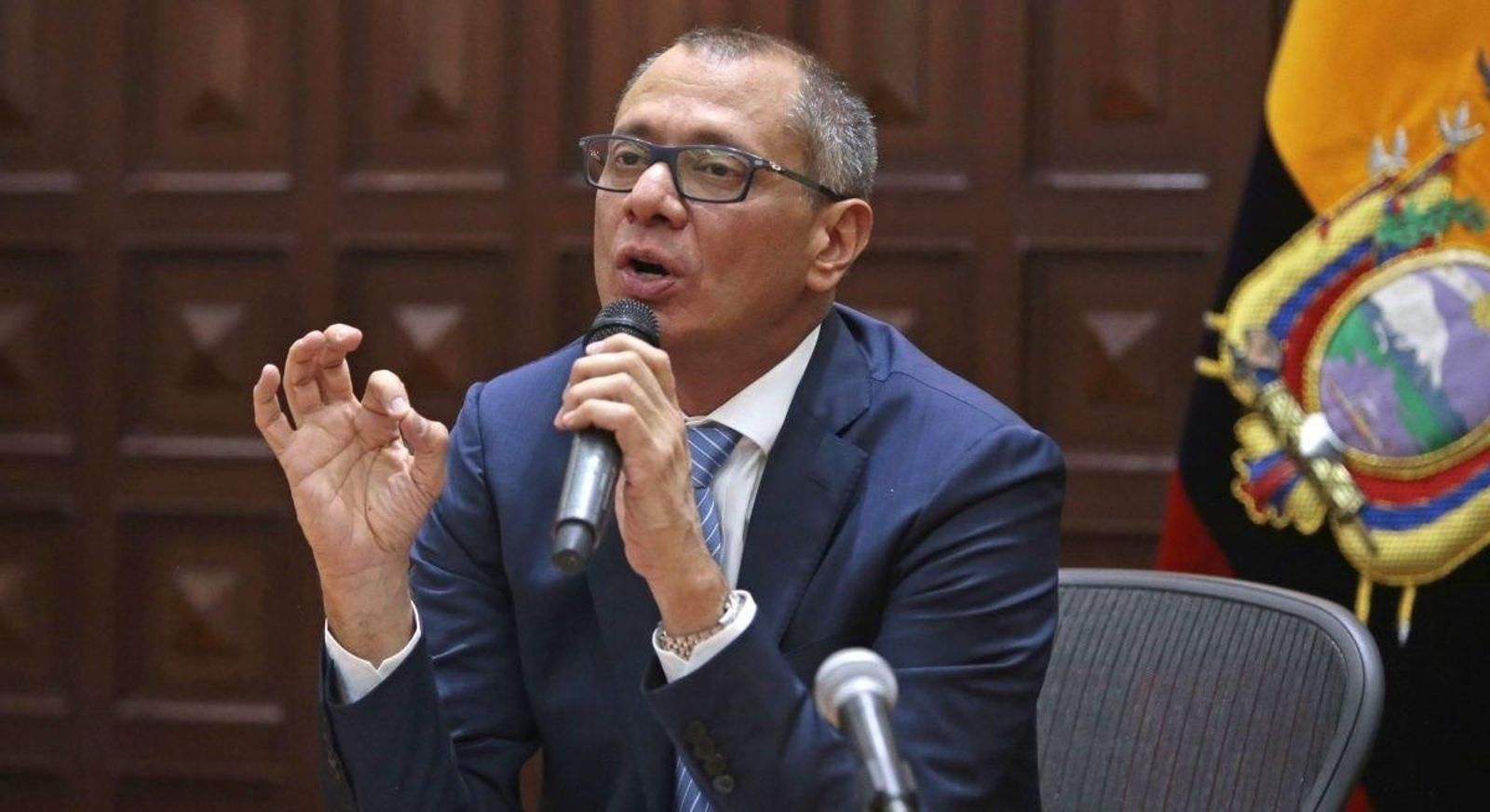 El expresidente de Ecuador, Jorge Glas, en una imagen de archivo.
