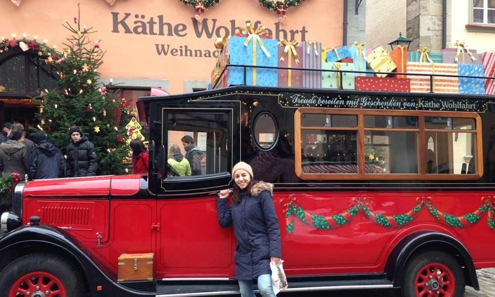 Beatriz González ya sabe lo que es vivir las costumbre locales como una alemana más.