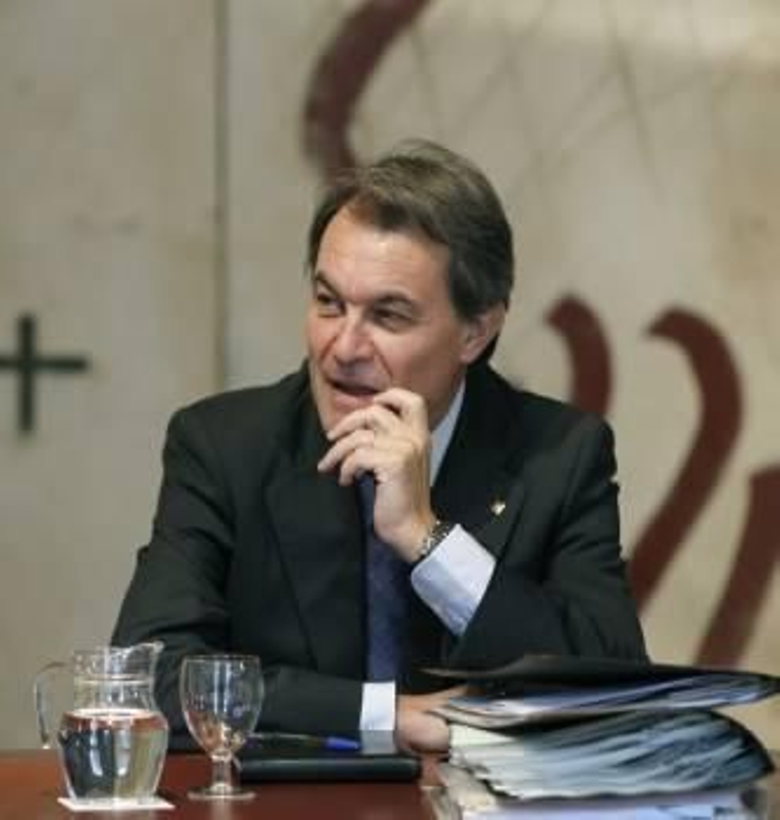 El presidente de la Generalitat, Artur Mas. (Foto: ANDREU DALMAU)