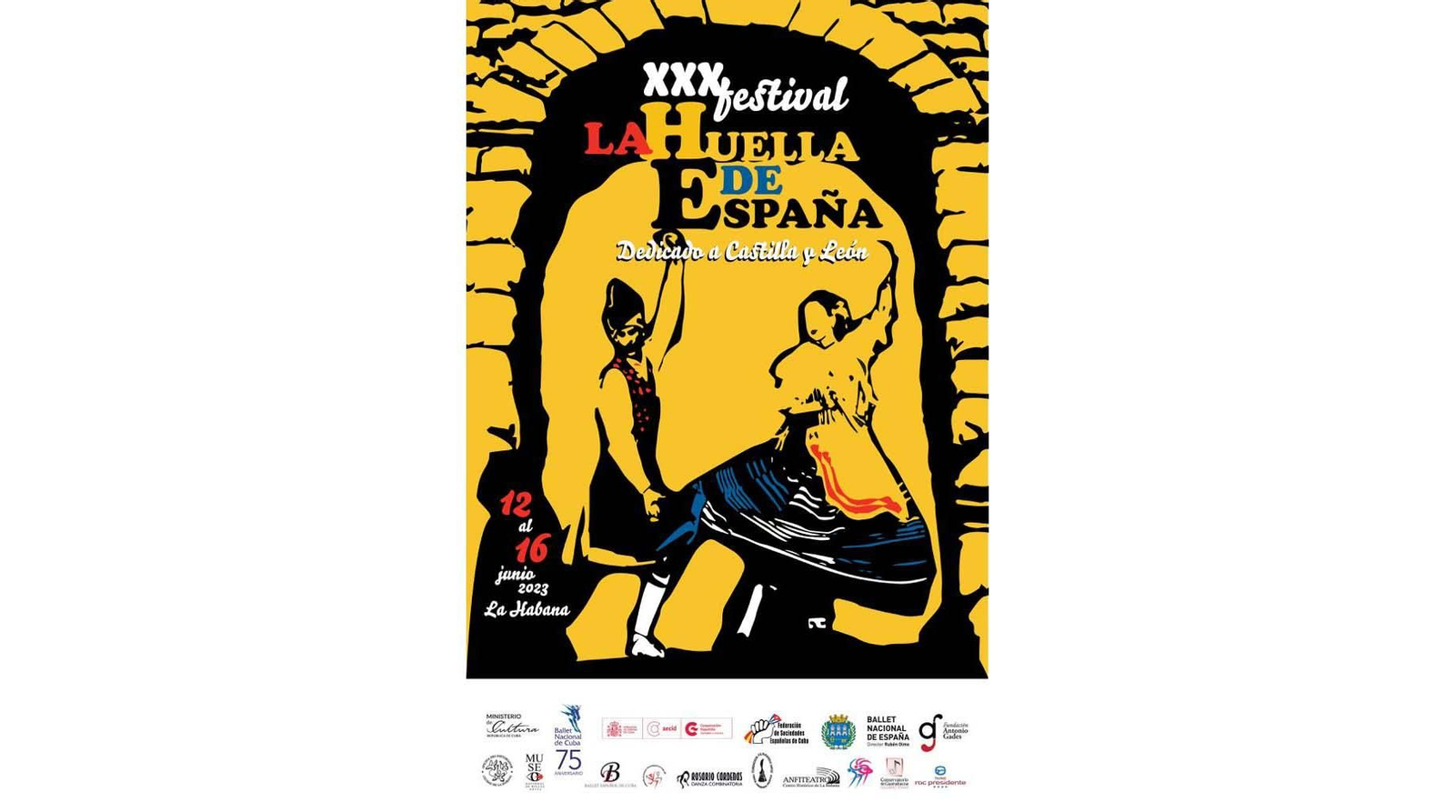 Cuba La huella de España cartel 2023 web