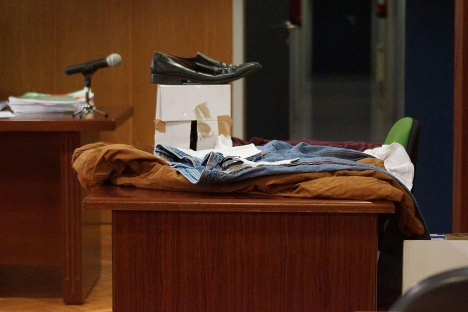 La ropa del acusado el día del crimen, una de las claves.