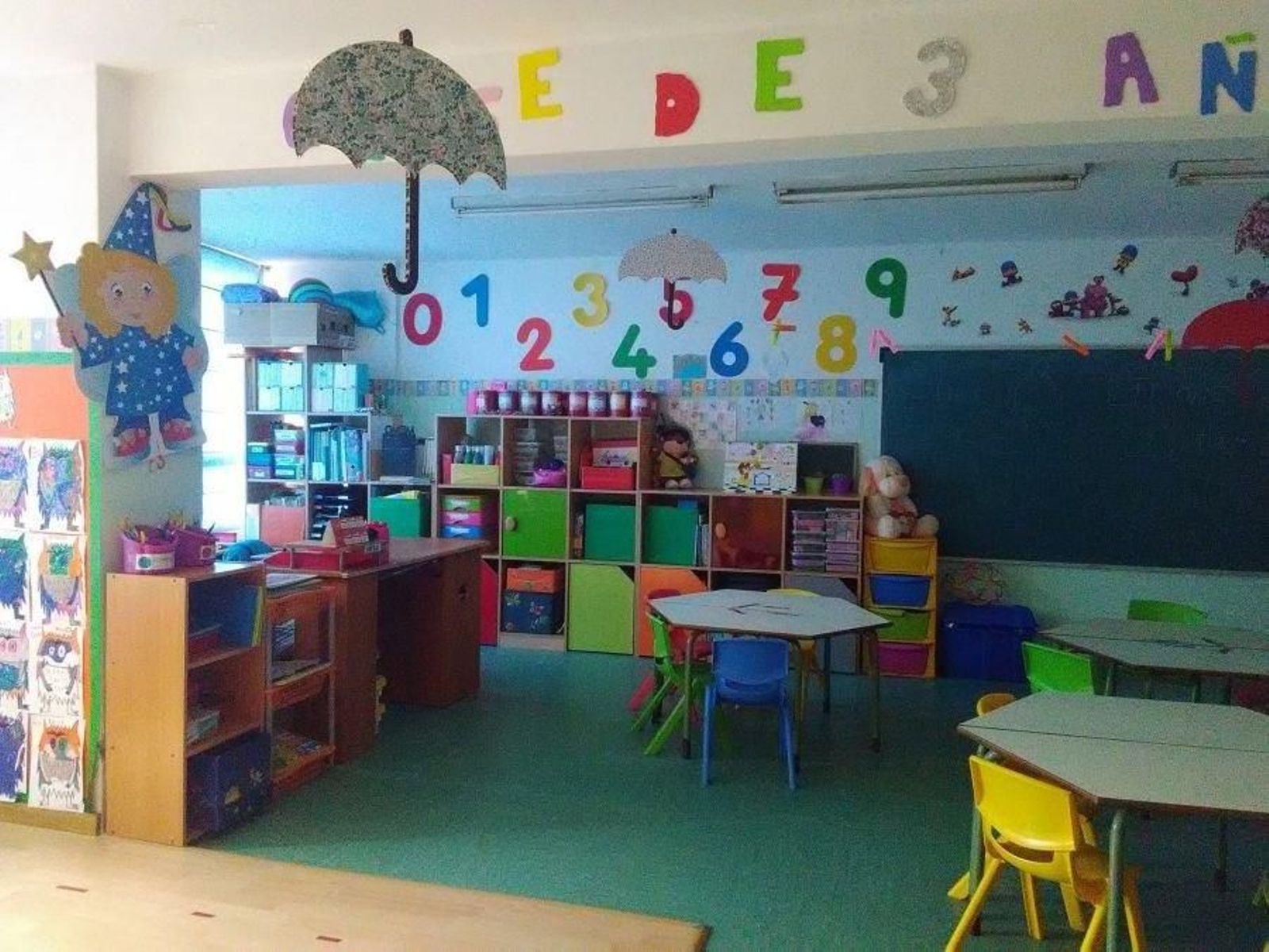 Aula de Educación Infantil en el Colegio San Fermín.