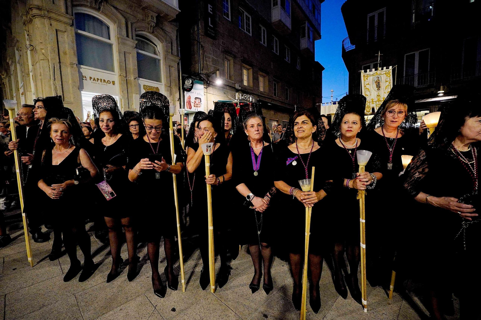 Procesión del Cristo de la Victoria en Vigo. // J.V. Landín