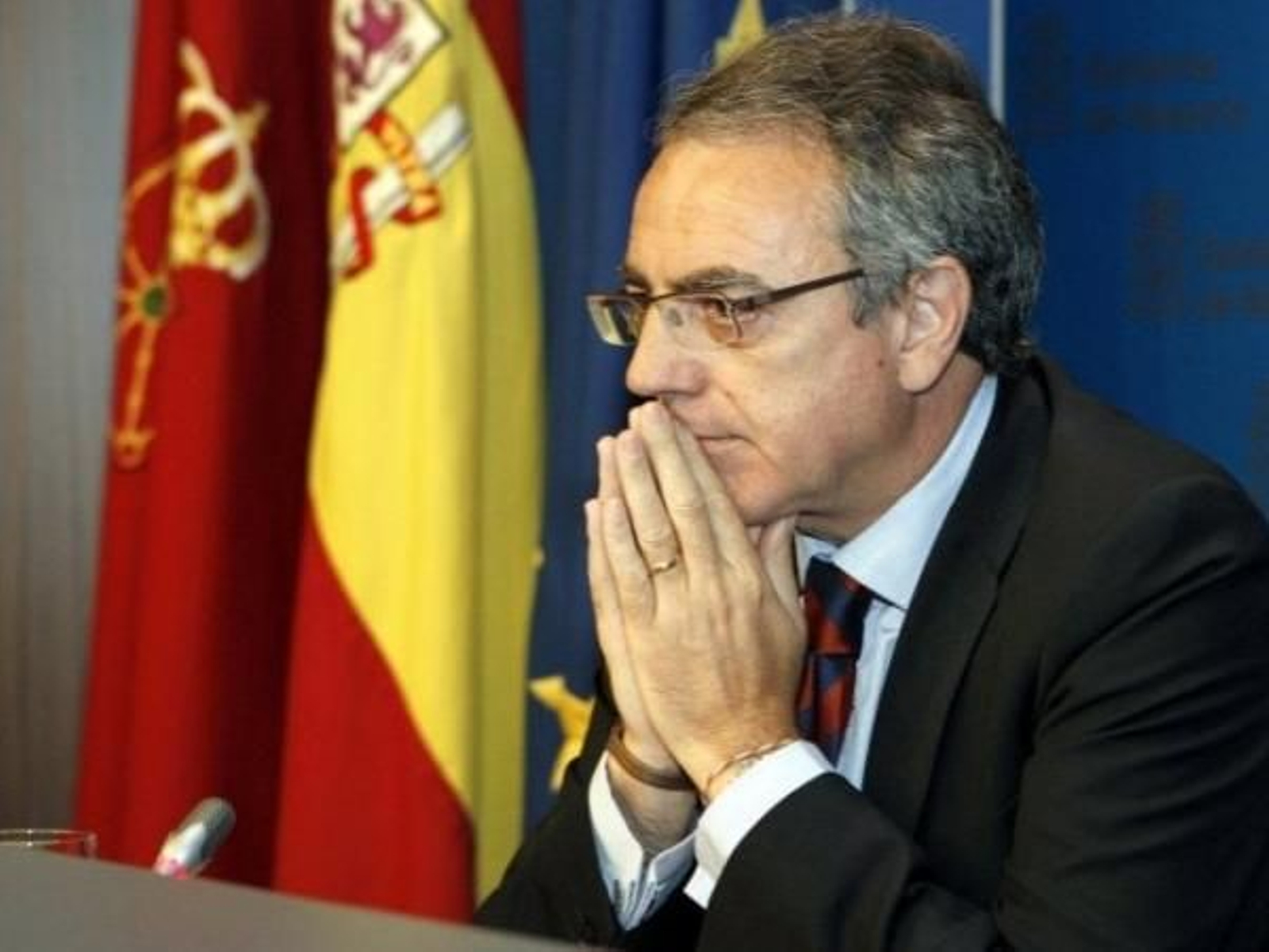 El presidente navarro, Miguel Sanz.