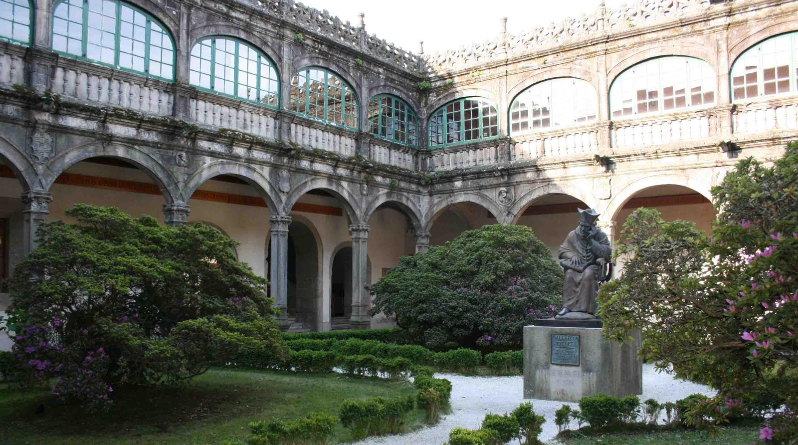 Pazo de Fonseca, sede de la Biblioteca América
