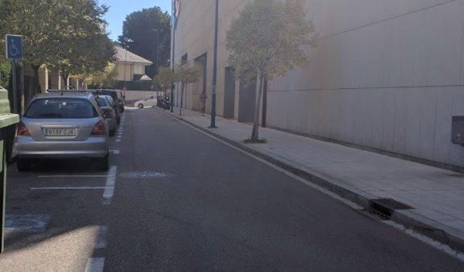 La calle Miradoiro, en el barrio de Castrelos. // Google Maps