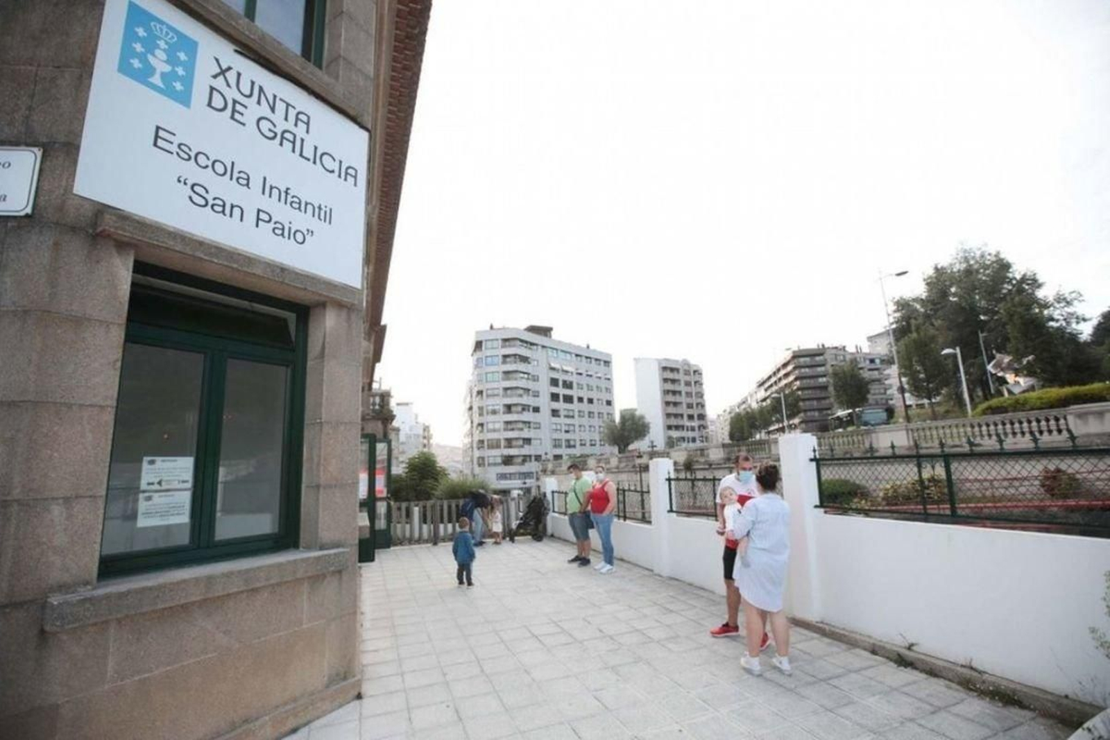 Imagen de archivo de la escuela infantil San Paio, una de las que presenta mayor demanda.