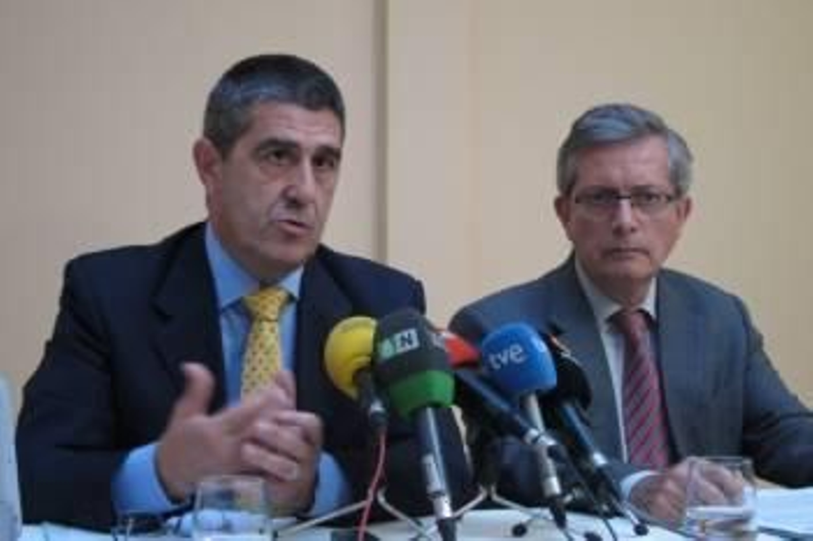 Los presidentes de Ceapa y Concapa, Jesús María Sánchez. Sánchez y Luis Carbonel. (Foto: EP)