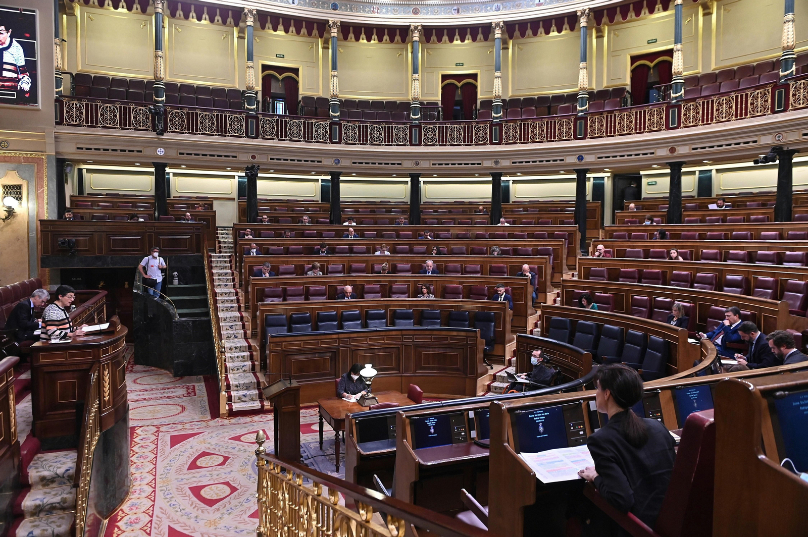 El pleno celebrado este jueves en el Congreso