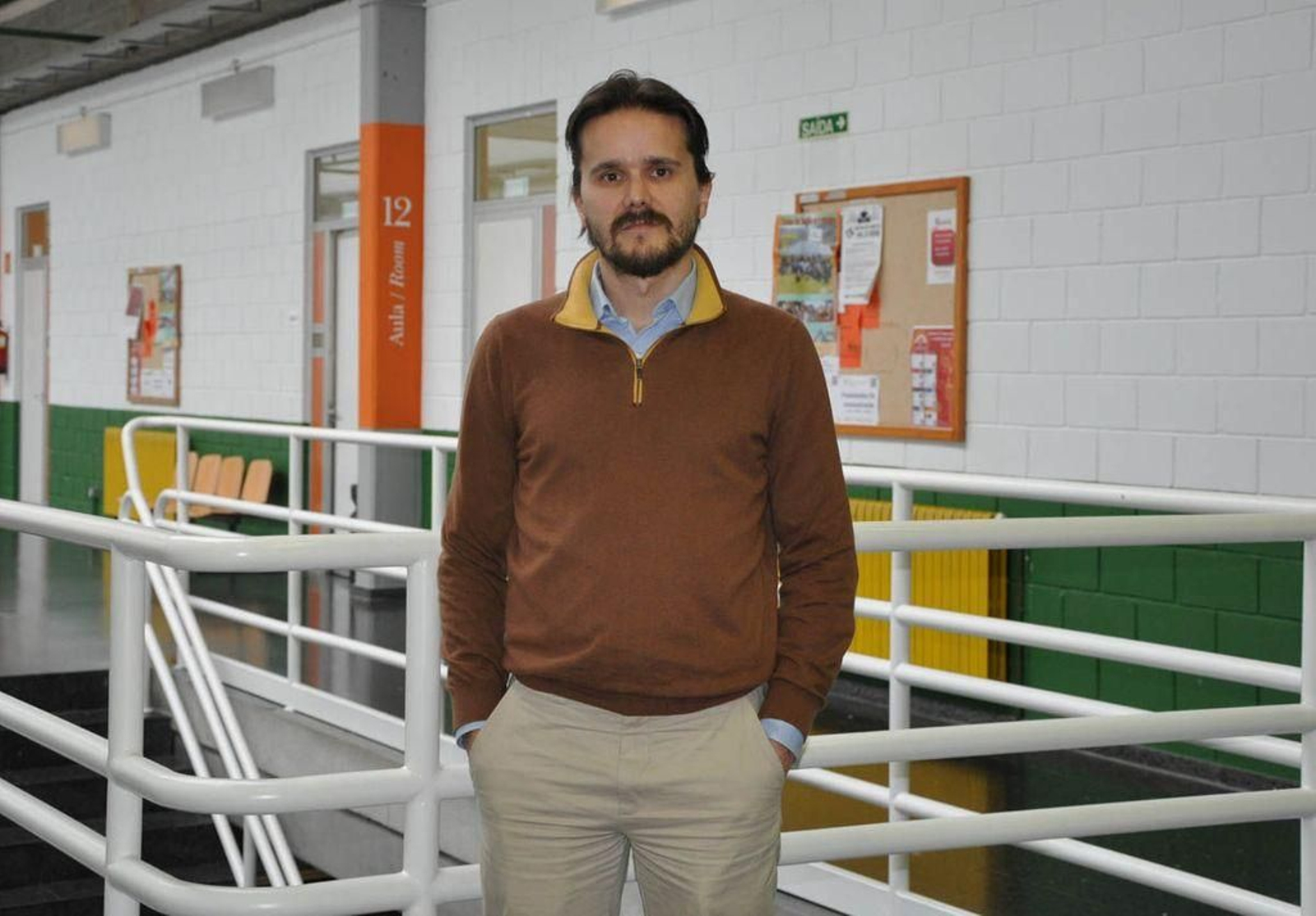 El profesor Jacobo Porteiro.