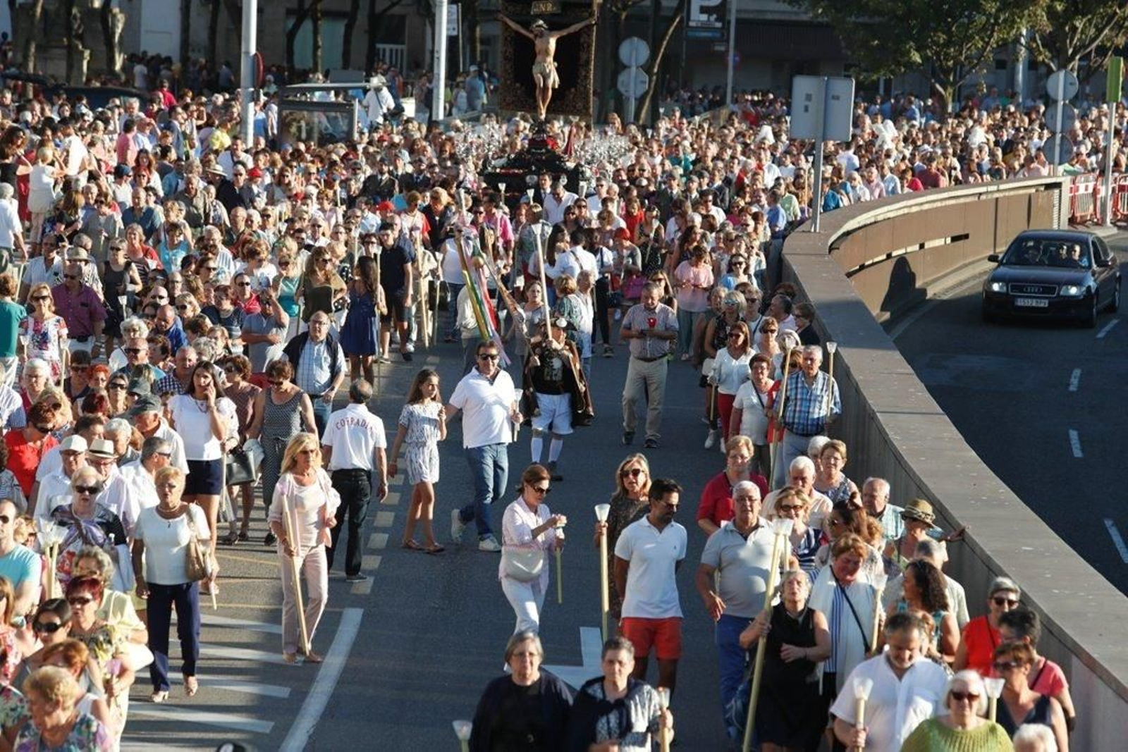 La procesión del Cristo foto JV Landín 035