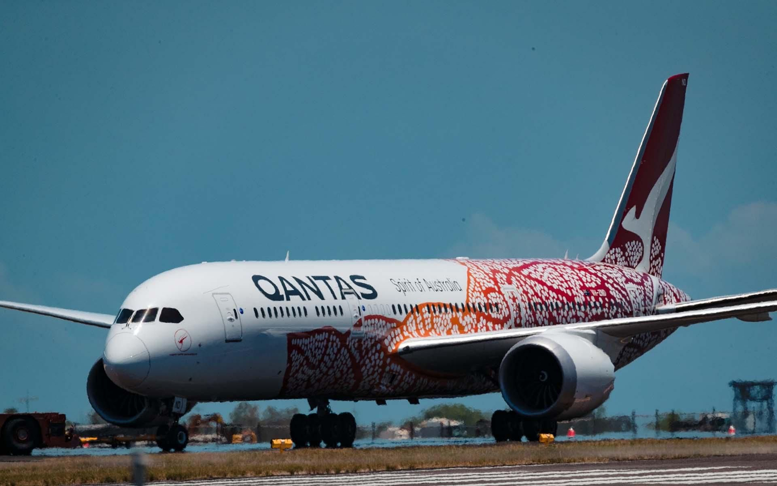 Foto de Archivo de un avión de la aerolínea australiana Qantas. EFE/EPA/ CHARLIE BLISS /Archivo