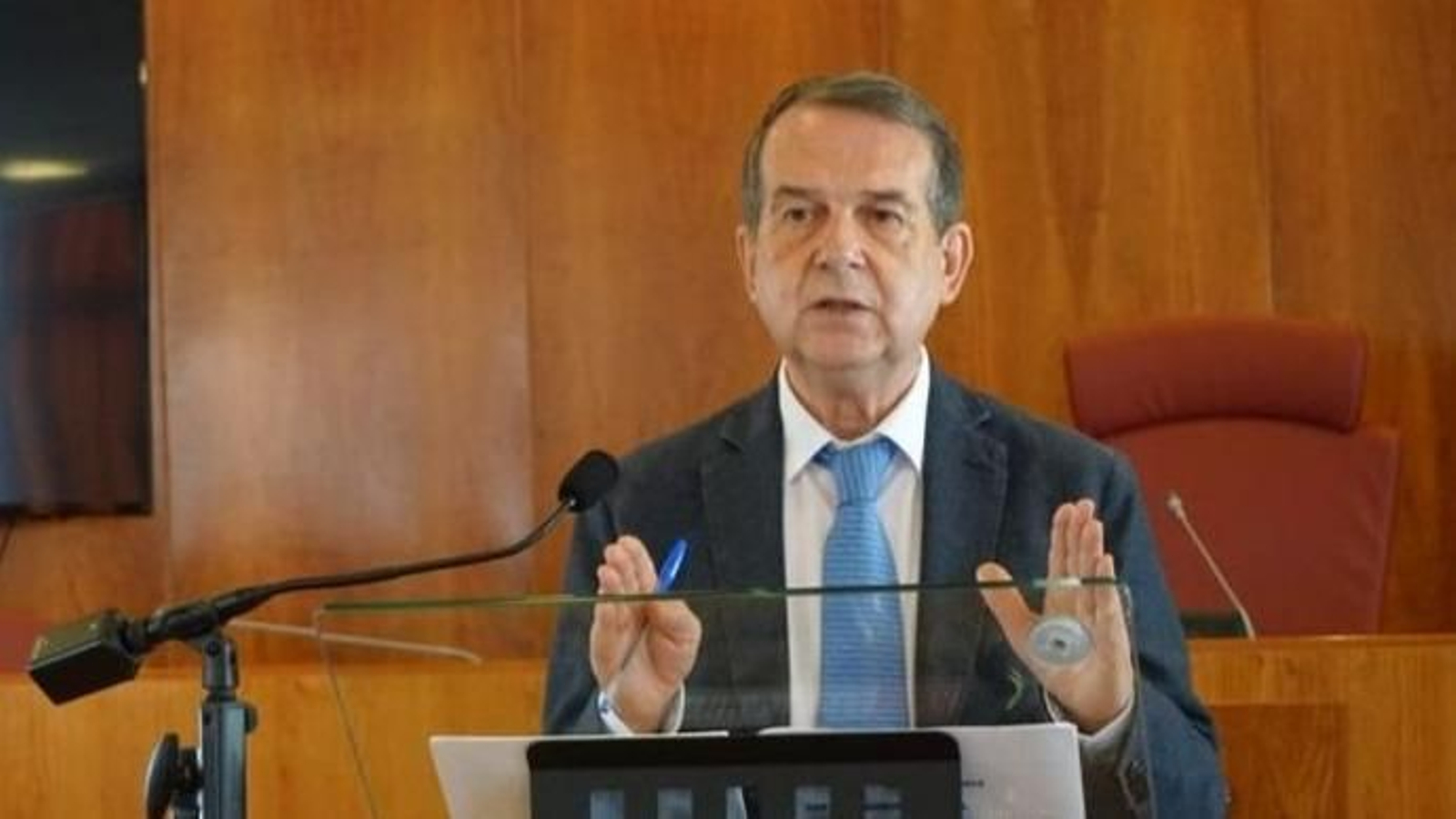 El alcalde Abel Caballero