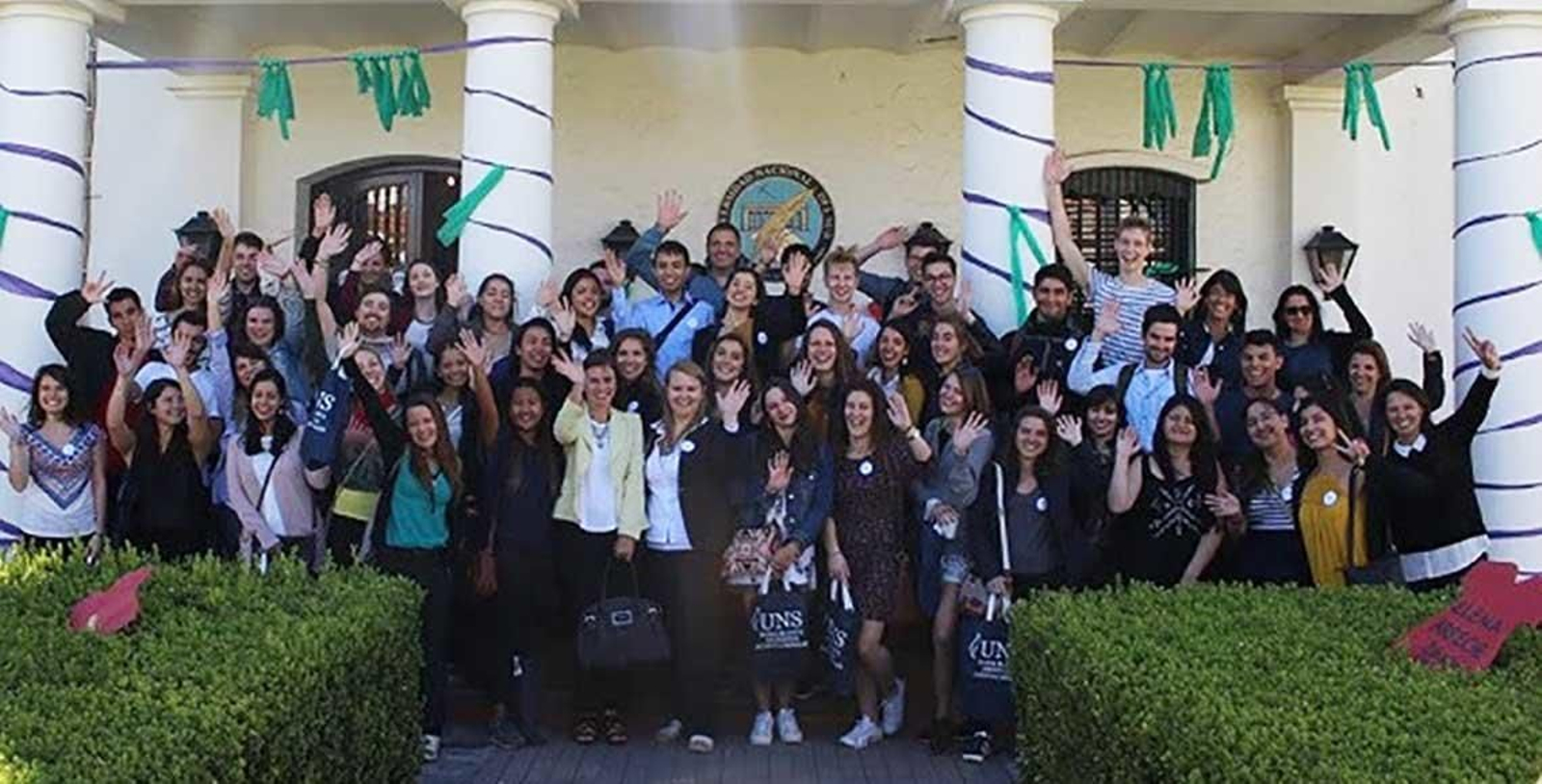 El pasado viernes 10 de marzo, se realizó en la Casa de la Cultura de la Universidad Nacional del Sur, en Bahía Blanca, la bienvenida para recibir a quienes llegan de otros países