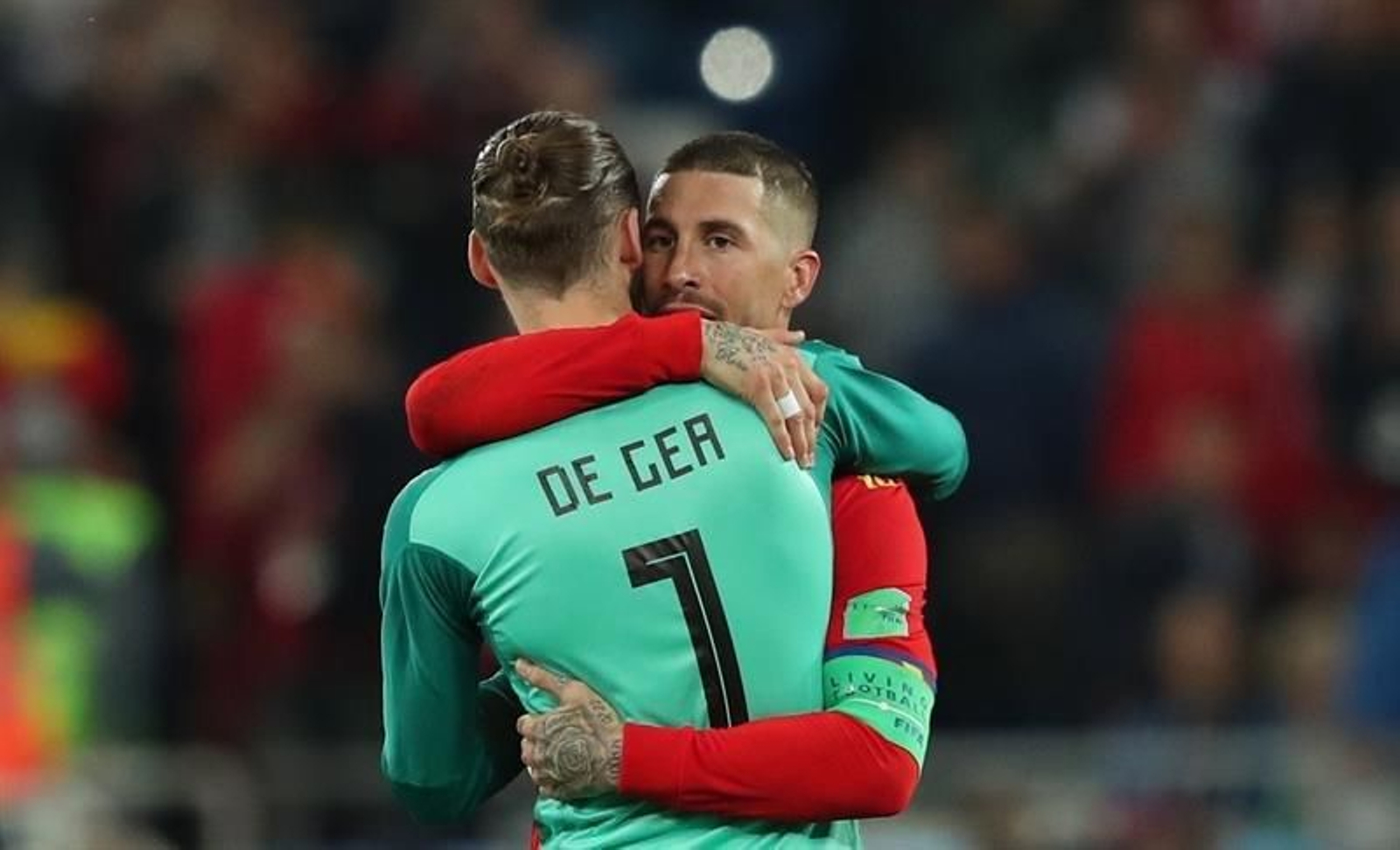 Sergio Ramos y David de Gea