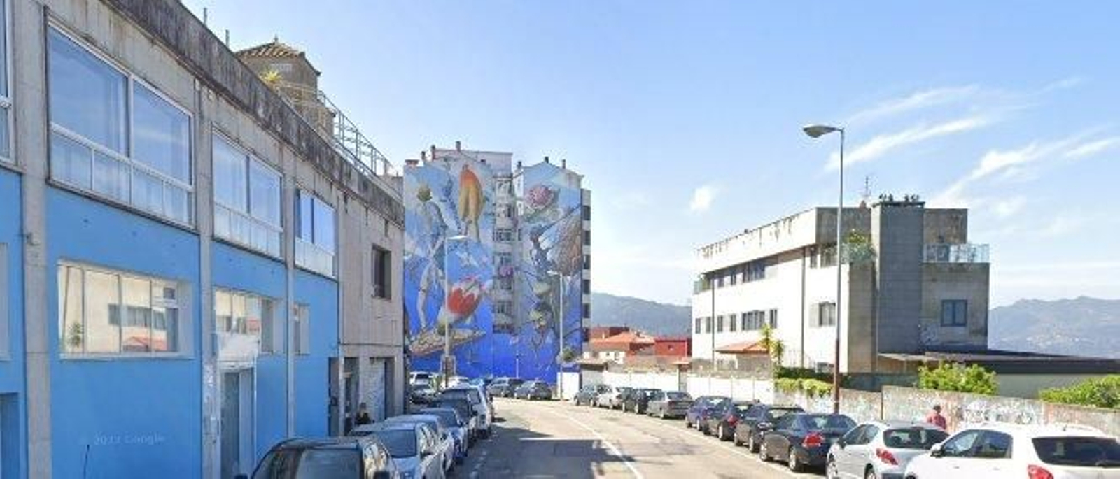 Avenida Hispanidad, en un tramo que estará cortado. // Google Maps