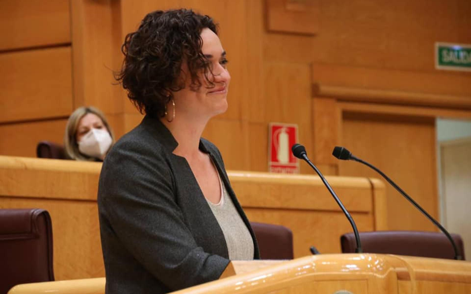 Sara Vilá - Foto Jordi Maura Posas sacada del Facebook de la senadora