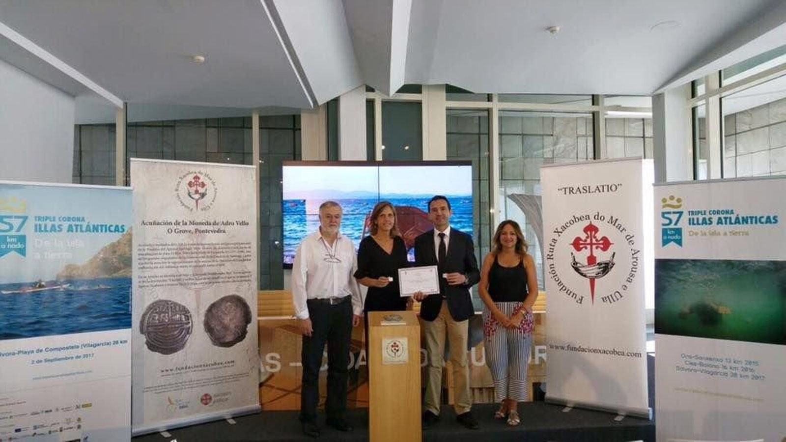 La Triple Corona otorgará el diploma Traslatio Xacobea