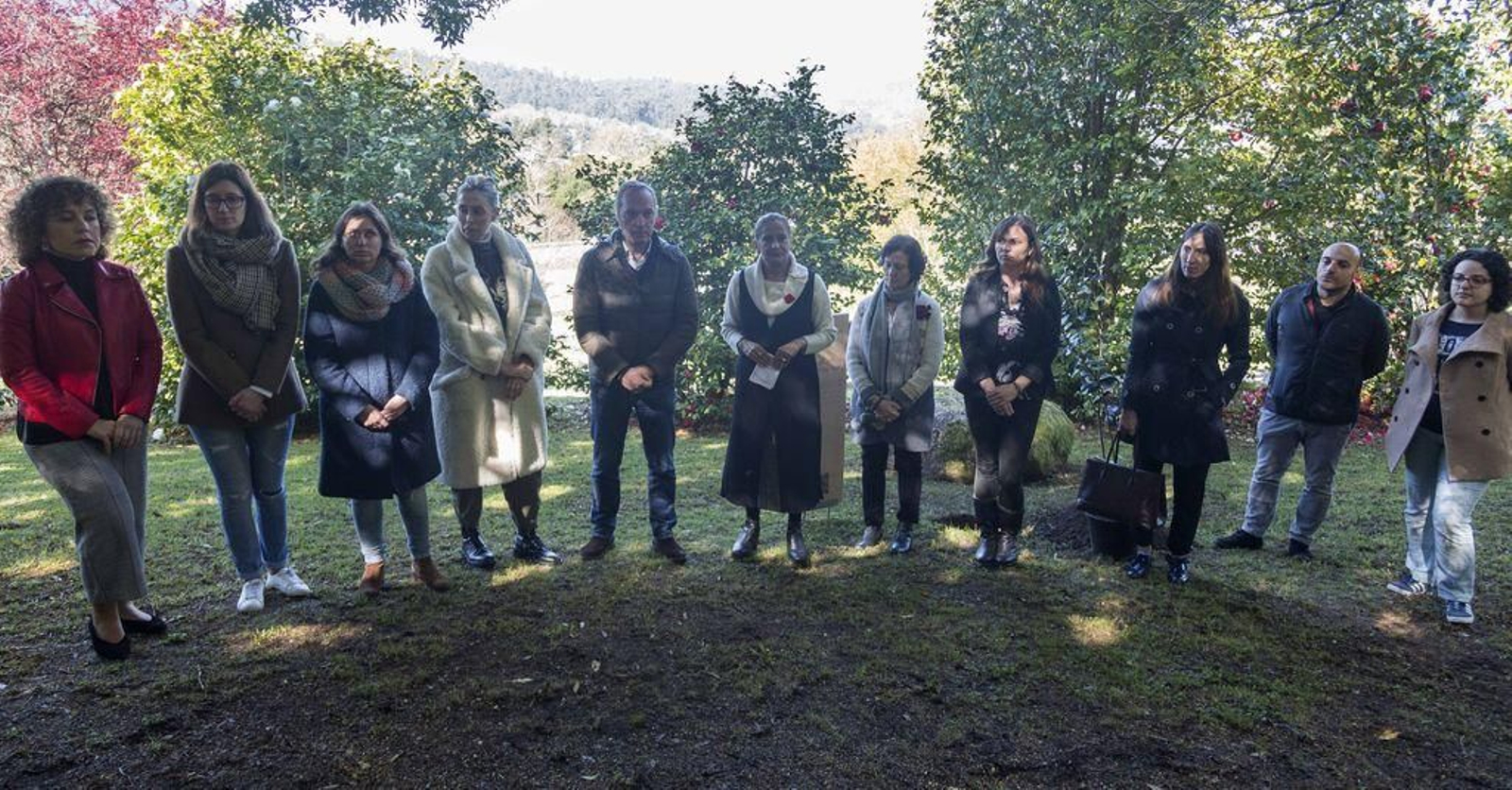 La plantación tuvo lugar en los jardines de la fortaleza en los que se encuentra una de las mejores colecciones de la provincia de esta especie.