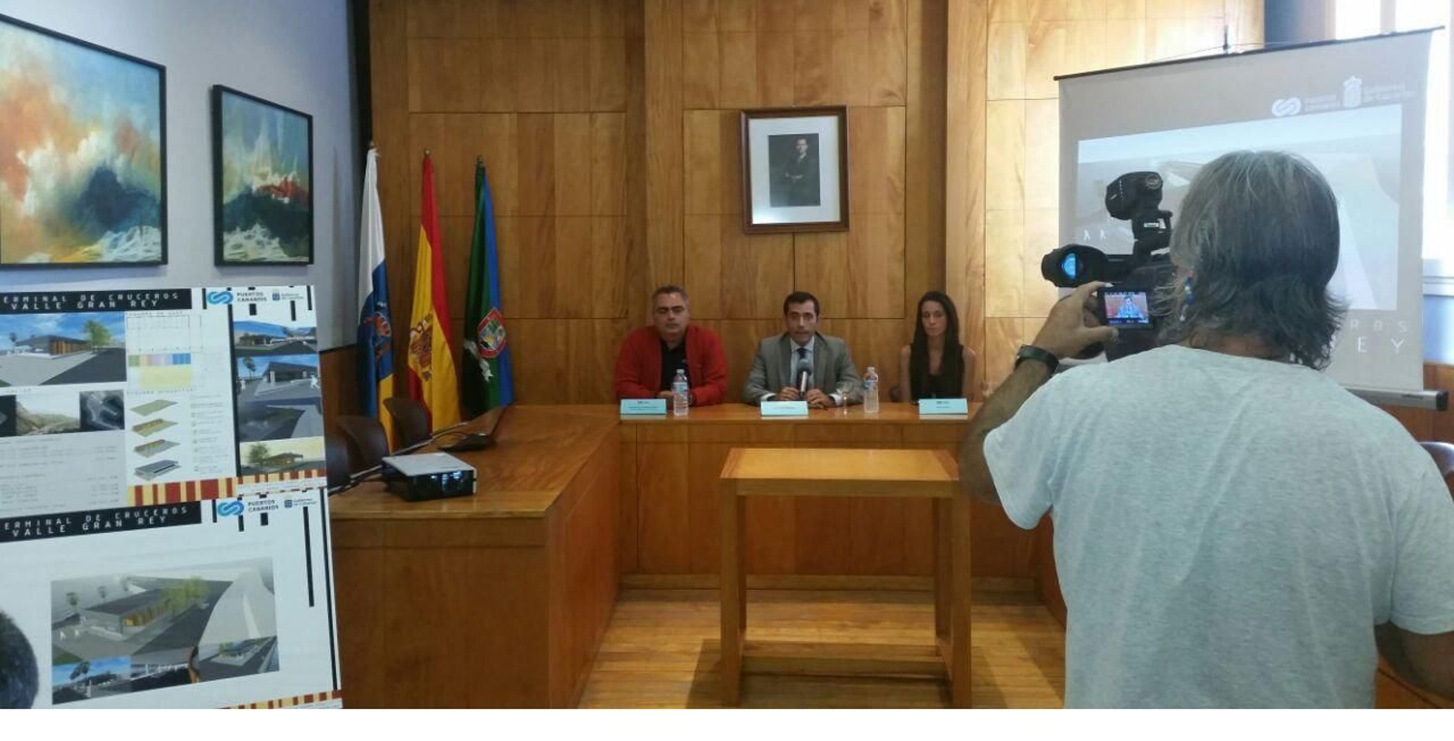Presentación de los detalles la nueva terminal de pasajeros del Puerto de Ventas