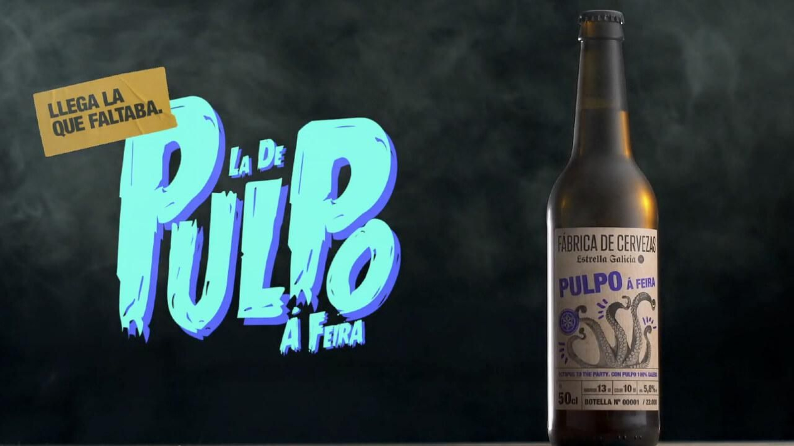 Estrella Galicia lanza una edición "Pulpo á Feira"