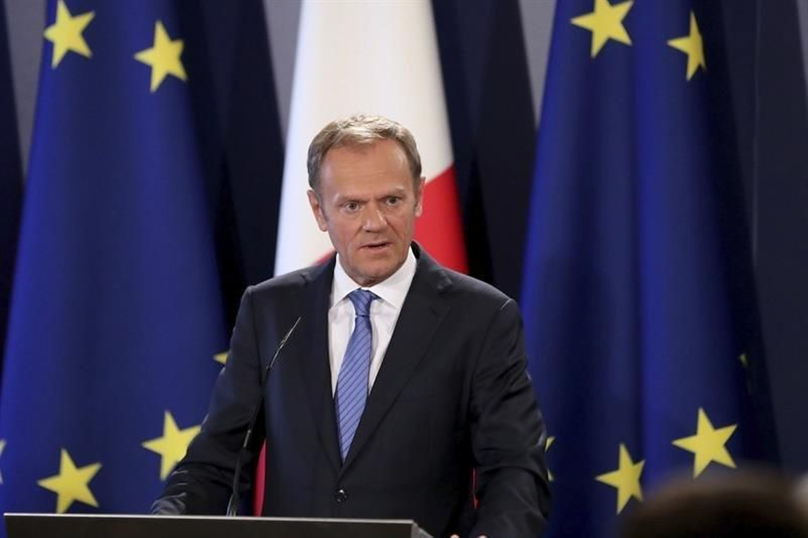 El presidente del Consejo Europeo, Donald Tusk