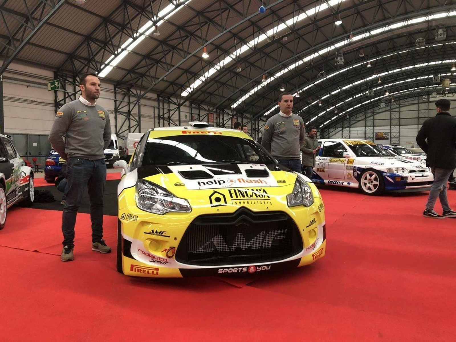 Meira presentó su nuevo coche hace unos días en el Ifevi.
