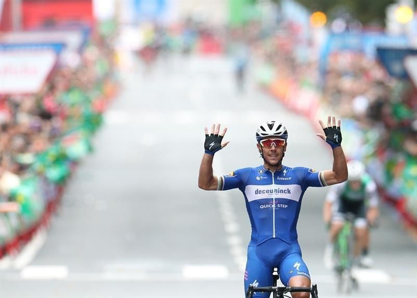 El ciclista belga del equipo Deceuninck, Philippe Gilbert