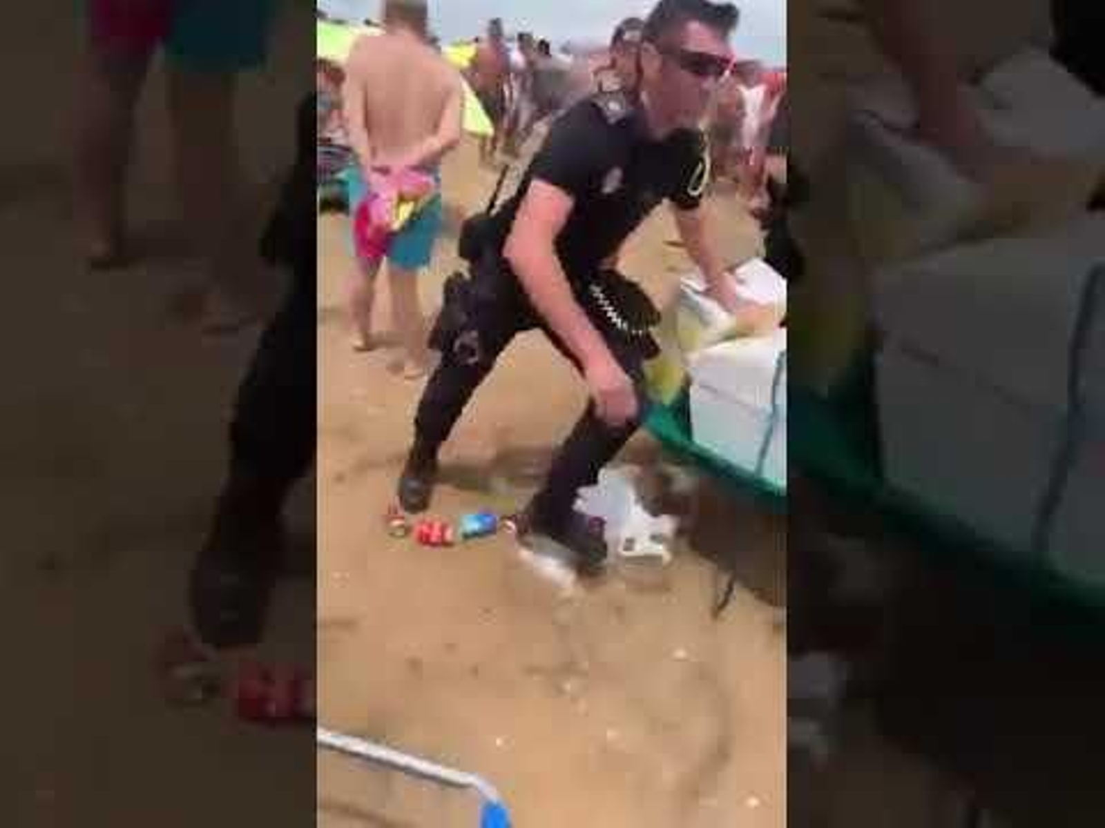 Herido un policía local de Punta Umbría (Huelva) apuñalado por un vendedor ilegal