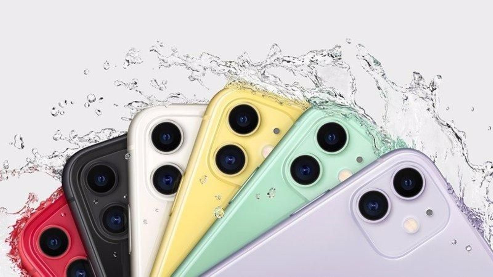 IPhone 11 y anuncio de resistencia al agua.