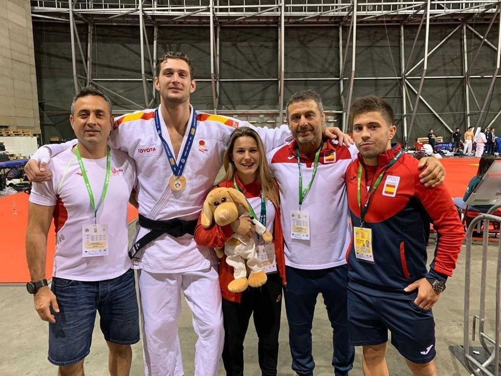 Niko Sherezadishvili viene de ganar el oro en el Grand Prix de Budapest.
