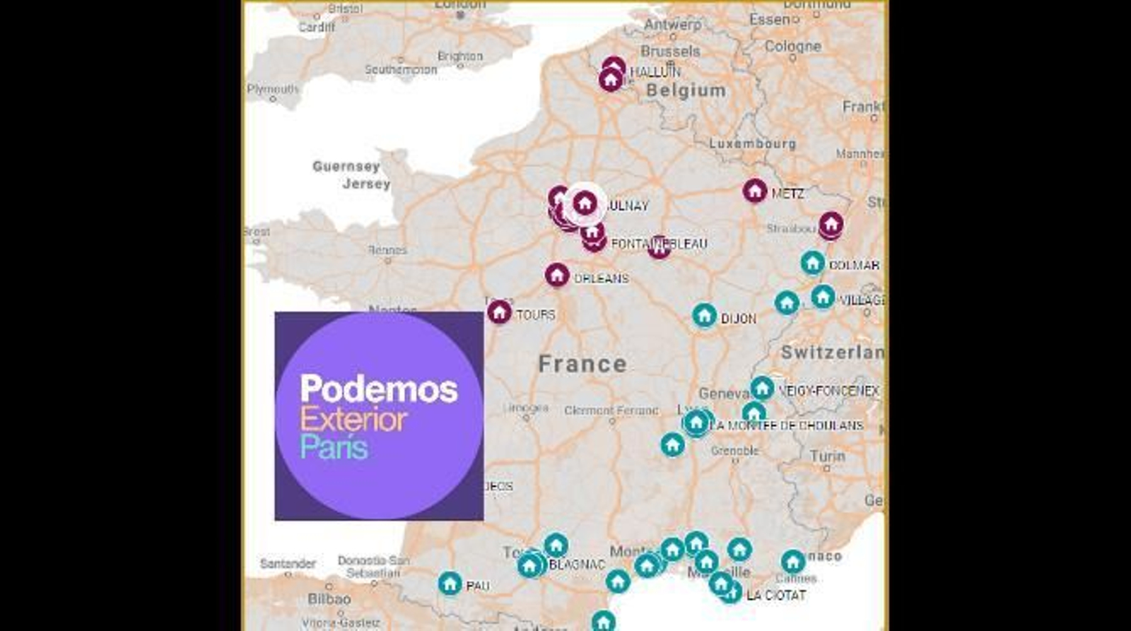 Podemos París web