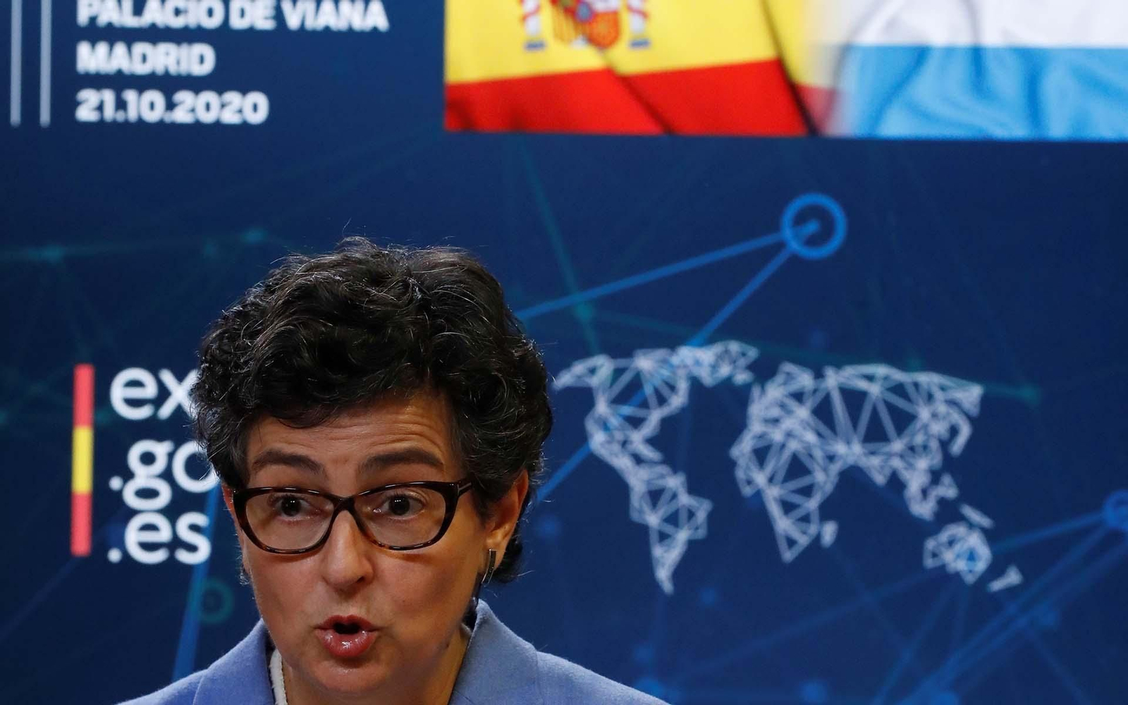 La ministra española de Asuntos Exteriores, Arancha González Laya. EFE/Zipi
