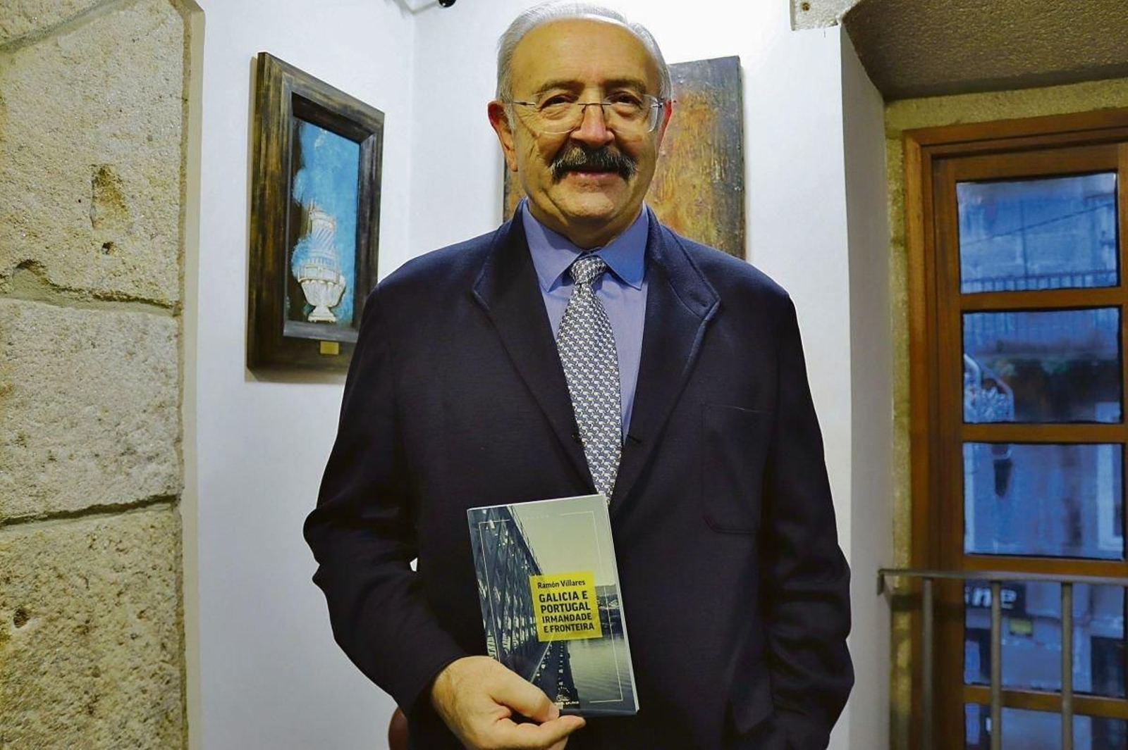 Ramón Villares, no Instituto Camões.