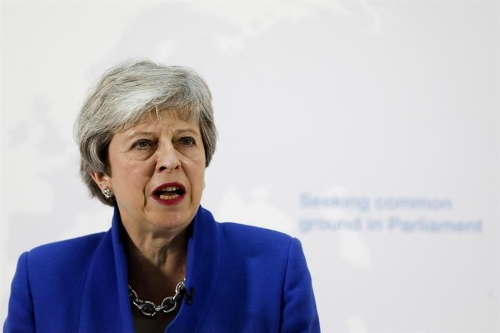 La primera ministra del Reino Unido, Theresa May