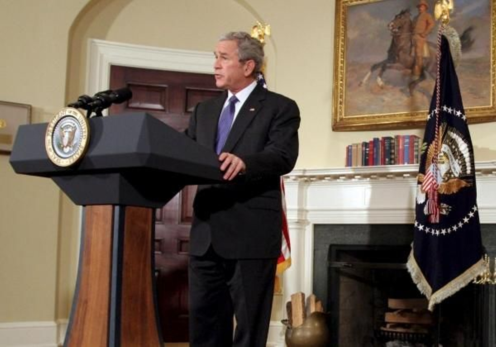 Georgers Bush anunció la medida la pasada semana.