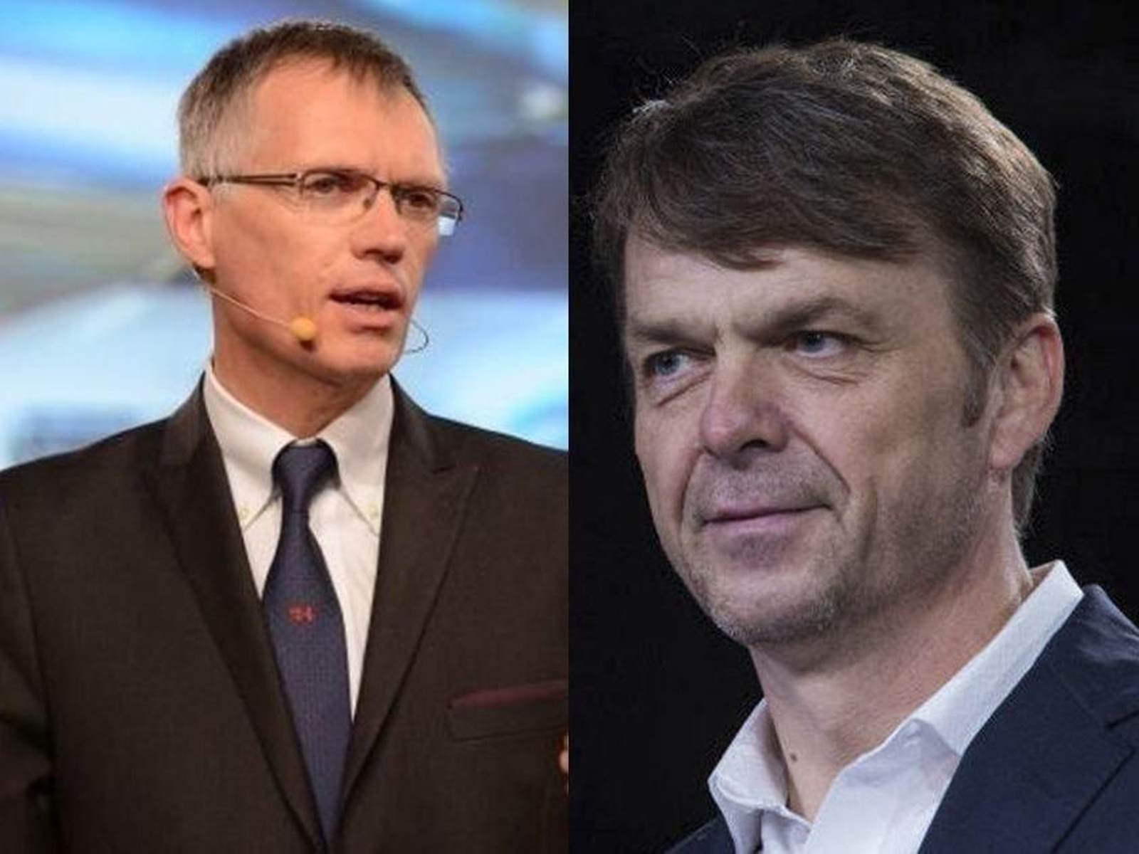 Carlos Tavares, presidente de Groupe PSA y Mike Manley, consejero delegado de Fiat Chrysler (FCA)