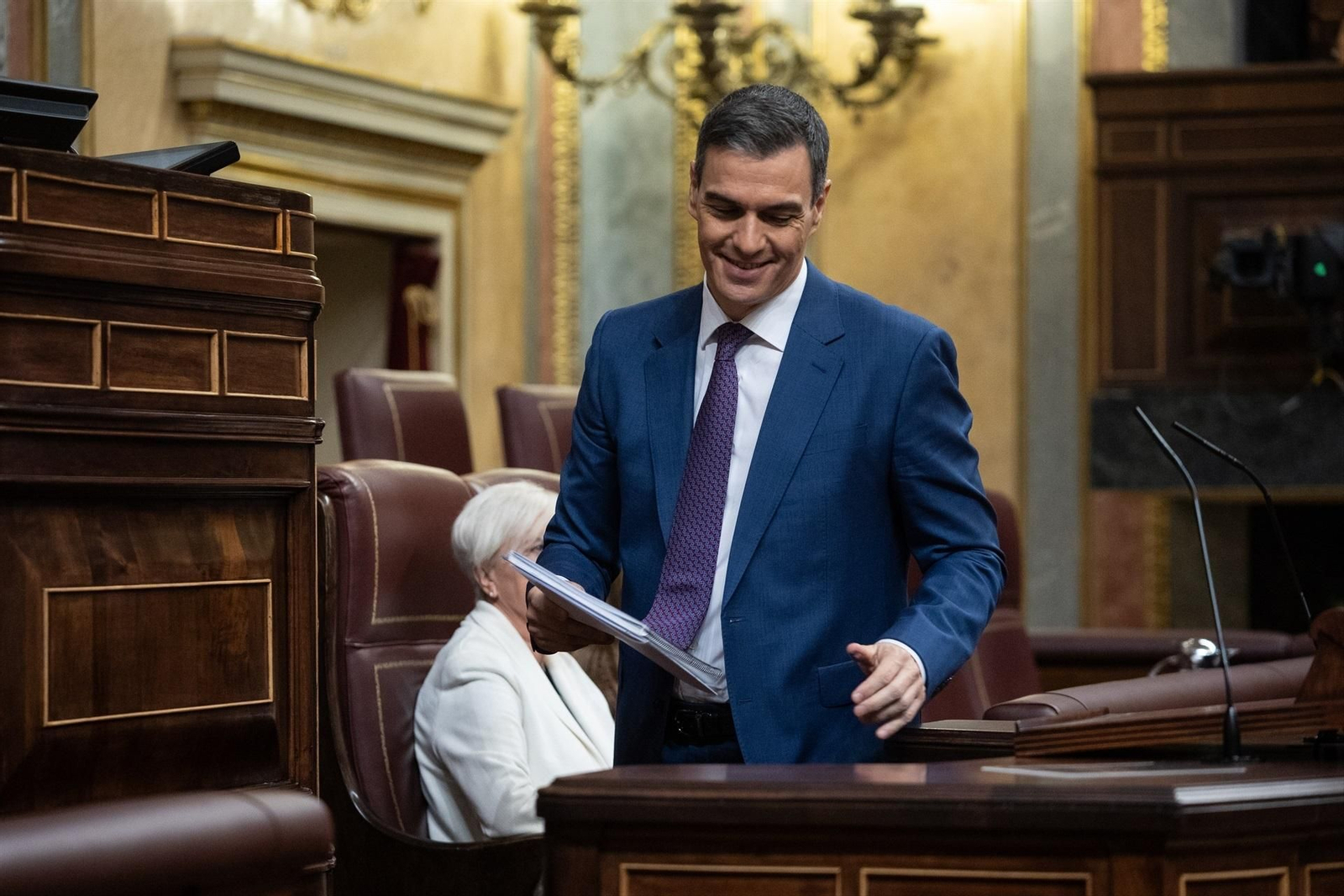 Pedro Sánchez desvela a los ministros de la nueva legislatura. // Europa Press