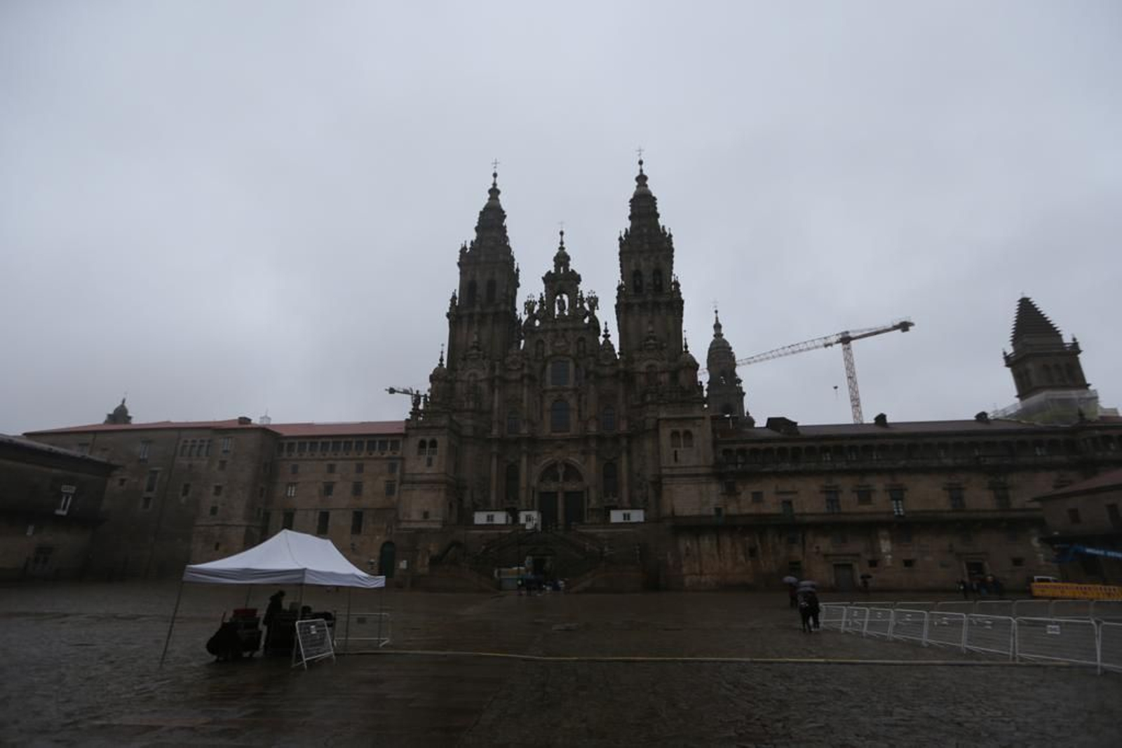 La Catedral de Compostela luce libre de andamios. // Alberte