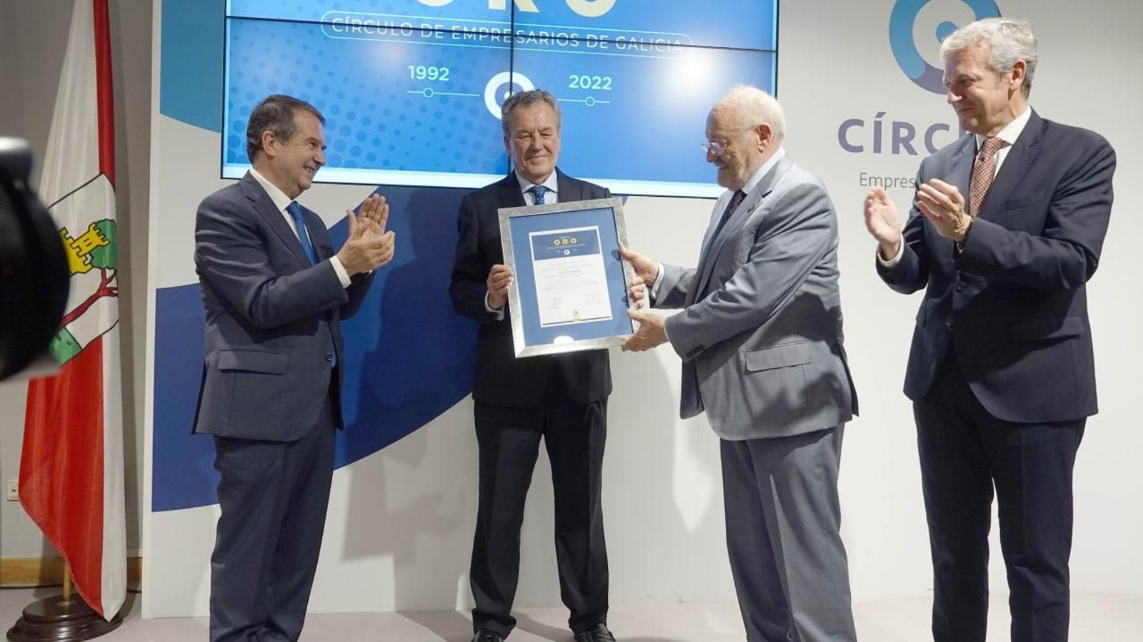 Jaime Borrás Sanjurjo recibe la Medalla de Oro