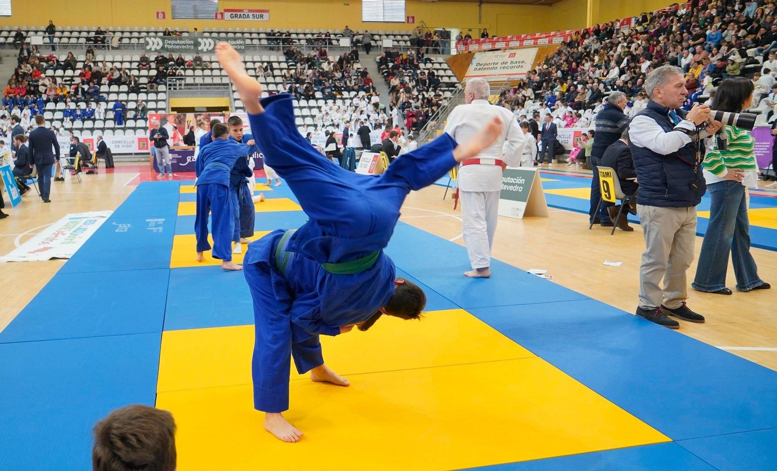 Fiesta del judo en As Travesas.