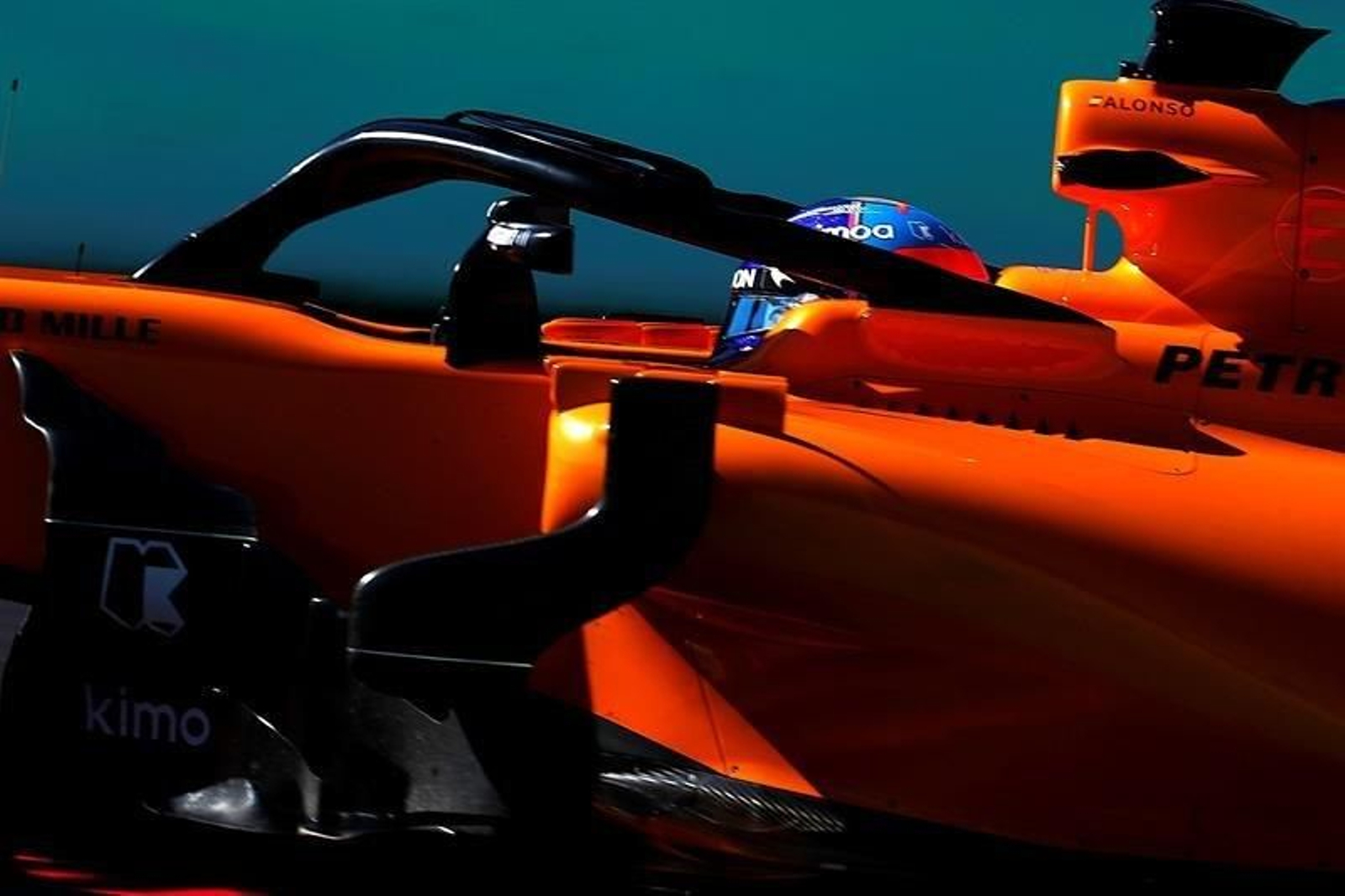 El piloto español de McLaren, Fernando Alonso